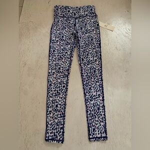 NWT! 6 Mono b Animal Print Full Length Leggings Size S